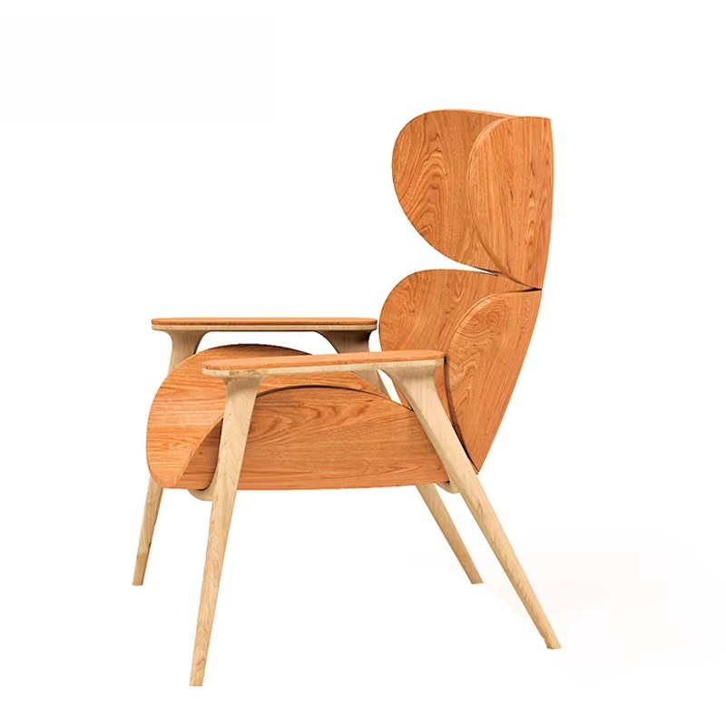 Sustainable Living Homes - Sustainable eucalyptus lounge chair frame -