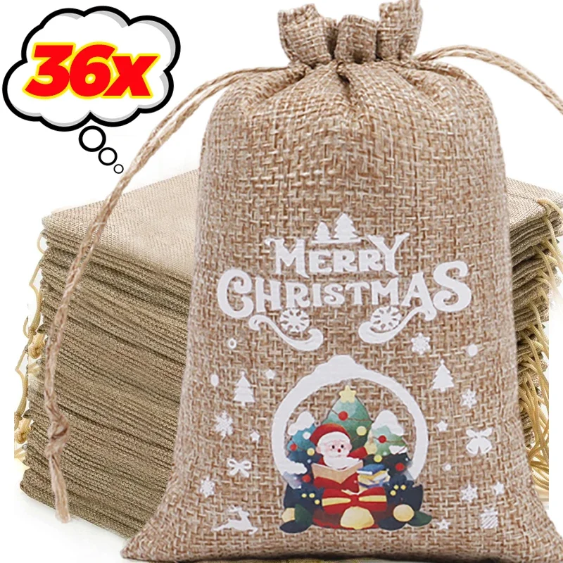 Wholesale Christmas Linen Bags - Linen Bag Bulk ulasan dan harga