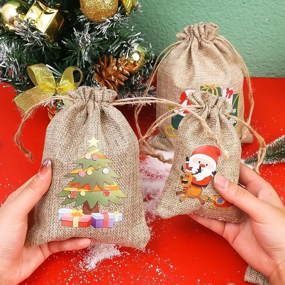 Wholesale Christmas Linen Bags - Linen Bag Bulk ulasan dan harga