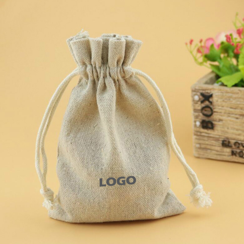 50PCS Linen Drawstring Bags Je - Linen Bag Bulk ulasan dan harga