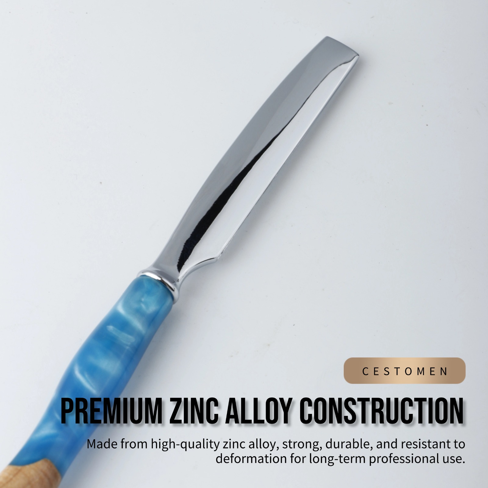 1Pcs Pro Resin Wood Handle Bar - Safety Razor Handle ulasan dan harga