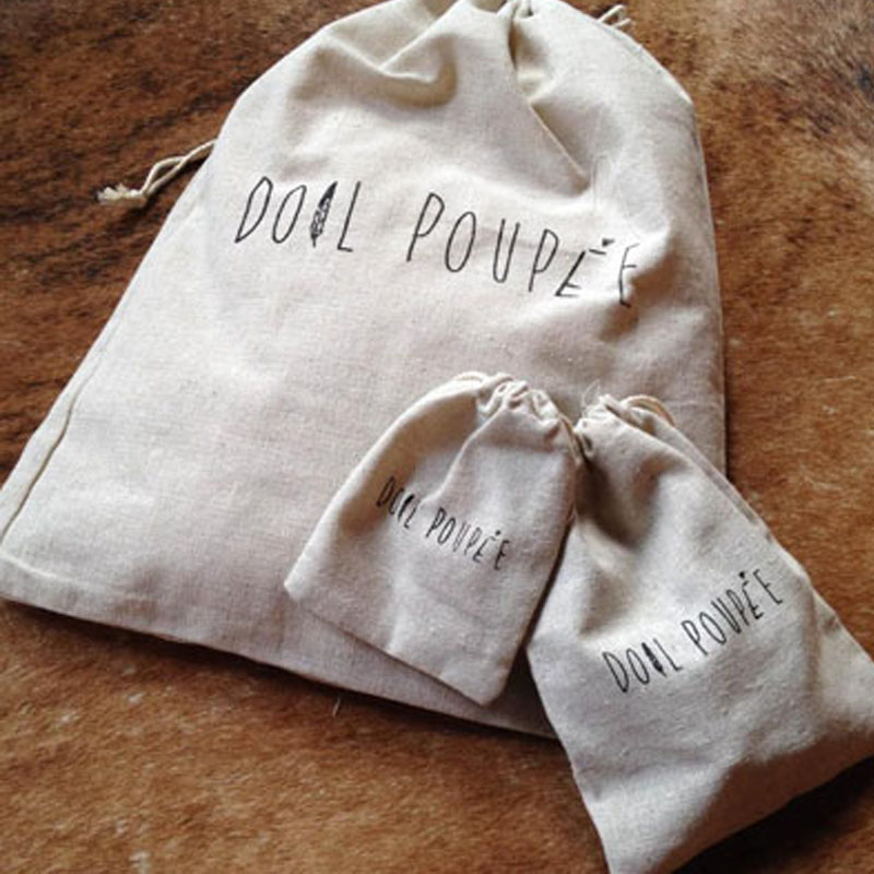 Personalized Custom Logo Linen - Linen Bag Bulk ulasan dan harga