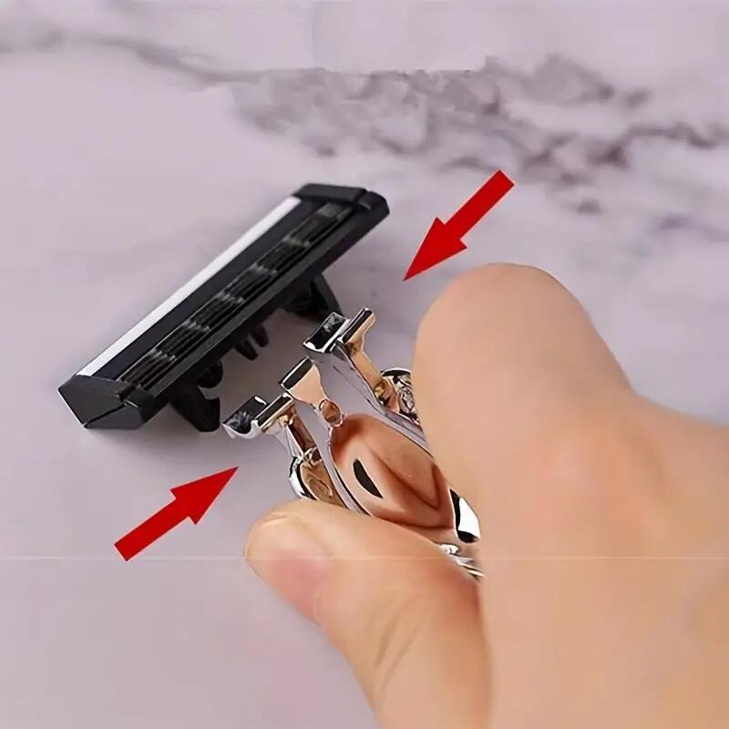 Metal Handle Manual Profession - Safety Razor Handle ulasan dan harga