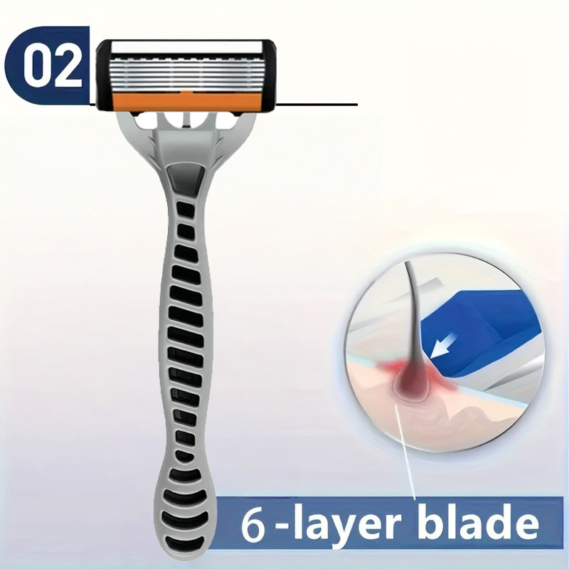 NEW Shaver Men Razor Shaving 6 - Safety Razor Handle ulasan dan harga
