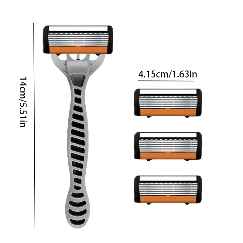 NEW Shaver Men Razor Shaving 6 - Safety Razor Handle ulasan dan harga