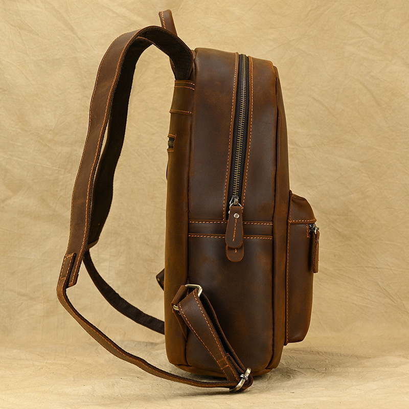 Luufan Man's Backpack Genuine  - Linen Bag Bulk ulasan dan harga