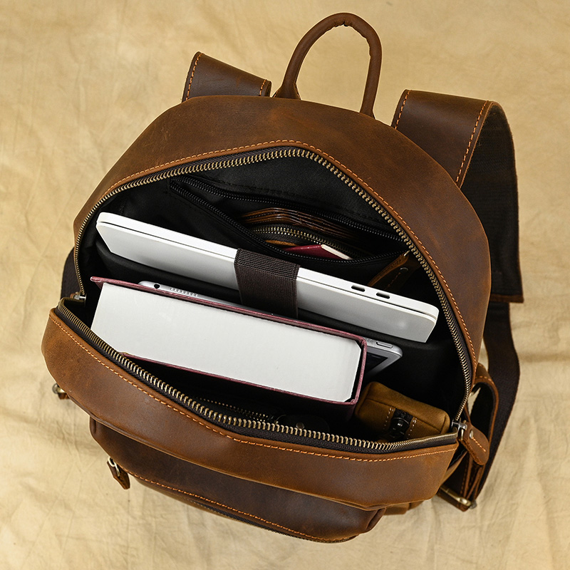 Luufan Man's Backpack Genuine  - Linen Bag Bulk ulasan dan harga